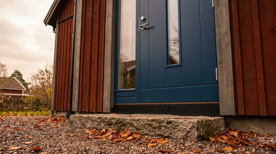 Fasadmålning-projekt i Lidingö