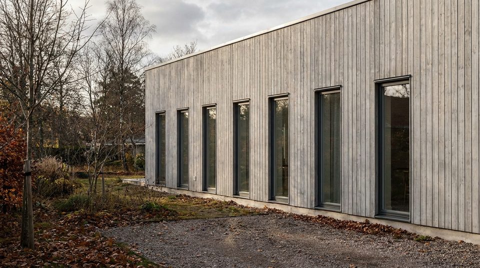 Fasadmålning-projekt i Lidingö