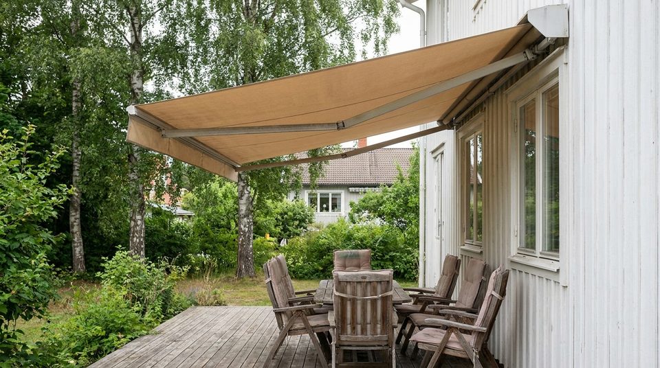Fasadmålning-projekt i Lidingö
