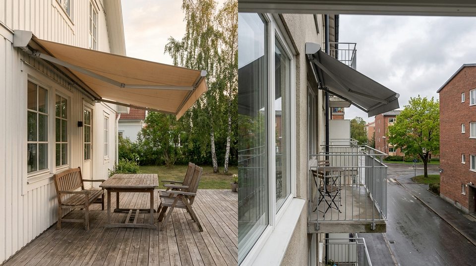 Fasadmålning-projekt i Lidingö