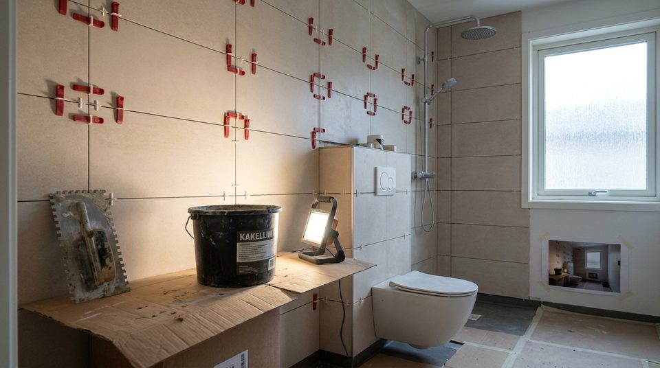 Fasadmålning-projekt i Lidingö